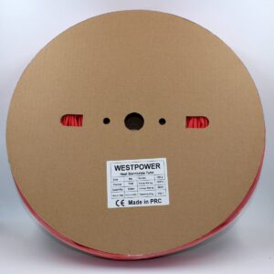 Fortech 6mm Kırmızı Isı İle Daralan Makaron