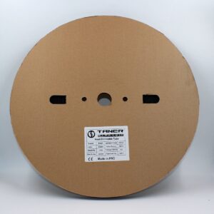 Fortech 8mm Siyah Isı İle Daralan Makaron