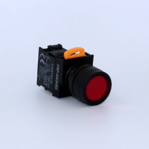 Fortech Yaylı Ledli Kırmızı Stop Butonu 24V
