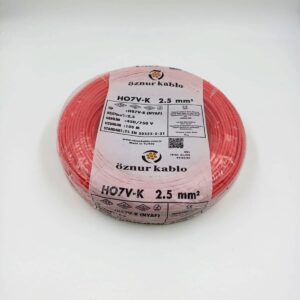 2.5mm² Nyaf Kablo Kırmızı